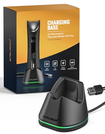 Charging Stand for Manscaped The Lawn Mower 3.0 Plus (USB Cable) Replacement Charger Dock with LED Indicator