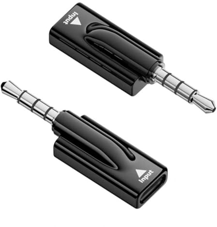 Seminer USB C to 3.5mm Headphone Jack Adapter | Compatible with Headset, PC, Tablet, Laptop, Microphone, Speaker(2 Pack)