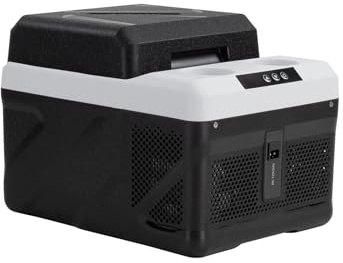 zcamp KM12 12L Mini Frigo Frigorifero Portatile Per Auto Congelatore 12/24V DC,Per Viaggio, Picnic, Campeggio Uso Esterno, da -20℃ a 20℃