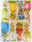 Infun Scrapbooking-Set EF 7359: Glanzbilder Oblaten Blumenmädchen Elfen, Traditionell, Erwachsener, Nicht faltbar