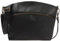 LECONI Umhängetasche für Damen Schultertasche Freizeittasche Damentasche Frauen Ledertasche Handtasche Vintage-Style Leder 36x27x8cm schwarz LE3050-wax
