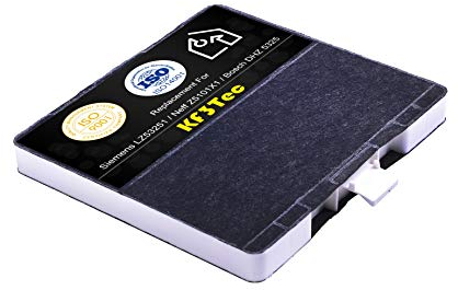 KF3TEC® - Filtro ai carboni attivi, versione 2020, eccellente filtro ai carboni attivi, per cappa aspirante KF6, ad esempio per Siemens LZ53251 / Neff Z5101X1 / Bosch dhz5325 / VVZ52V40, 10 pezzi