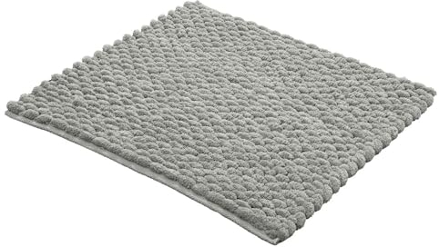 Kleine Wolke Badteppich Willow Platin, Frottierwaren:60x60cm, 4004478295520, Grau