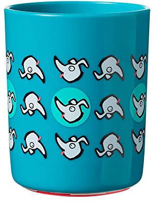 Tommee Tippee No-Knock-Trinkbecher Super Cup, Hält Zufälligen Stößen Stand, BPA-frei, ab 6+ Monaten, blau