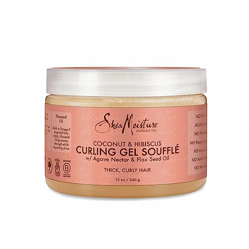 SHEA Moisture Curling Soufflé Gel 340 g, Schwarz, 340 g (1 Stück)