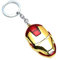 Man of Iron Keyring Metal Super Hero Keychain Mask Comics Novelty Accessory