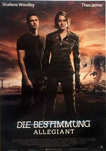 Die Bestimmung - Allegiant - Shailene Woodley - Filmposter 37x53cm gerollt