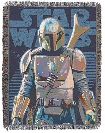 NORTHWEST Star Wars gewebte Wandteppich-Überwurfdecke, 121,9 x 152,4 cm, allein