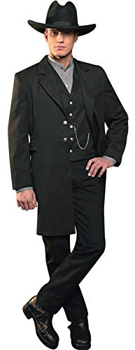 STARS & STRIPES Herren Sakko Gehrock Cowboyweste Herrenweste Westernweste Cowboy Country Western Westernstyle »Wyatt« Gr.M