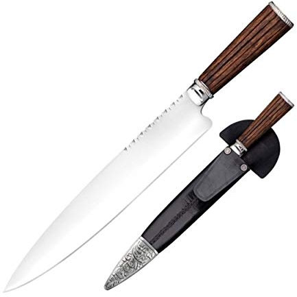 Cold Steel Facon - Cuchillo argentino gaucho de hoja fija con funda, talla única