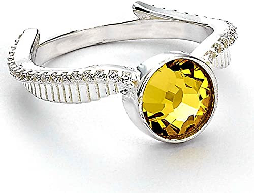 HARRY POTTER Bague solitaire en femme en argent 925-, Métal