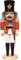Saico Nussknacker, Holz, rot, 36cm