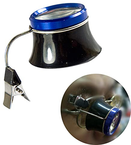 Juwelierlupe, tragbar, für Schmuck, 10 Stück