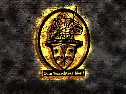 Heiliger Florian Schild no Aufkleber Bild Figur Schornsteinfeger Feuerwehr THW LED Aufkleber Logo Buch Firmenschild Leuchtschild sign Neonreklame Poster Bild Plakat LED Wandbild