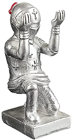 Tubayia Ritter Statue Stiftehalter Bleistifte Display Ständer Füllfederhalter Schreibtisch Aufbewahrung Organizer