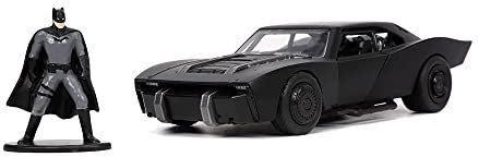 JADA - Batman The Batmobile, 253213008, + 8 anni, in scala 1:32, con personaggio di Batman in die cast