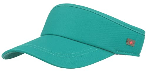 Balke Sonnenschild Visor mit Klettverschluss für Damen und Herren One Size, Petrol