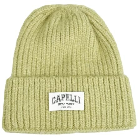 Capelli New York Damen Strickmütze - Neon Grün