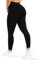 SMILODOX Leggings Damen Amaze Pro mit Scrunch, Butt Lift Sporthose High Waist V-Shape Trainingshose Seamless Blickdicht Yogahose Für Sport Fitness Alltag, Größe:XL, Color:Schwarz