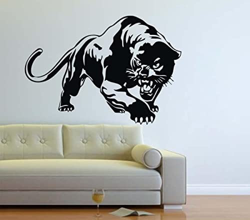 Abnehmbares Wandbild wilder Gepard Wandaufkleber Kinder Teen Schlafzimmer Dekoration Wandbild 39x57 cm