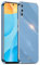 EASSGU [Cadre Galvanisé Coque pour Huawei P20 Pro (6.1 inches) Etui de Protection en Silicone TPU - Bleu Marine