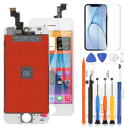 Display für iPhone 5S / SE 2016 LCD-Display Touchscreen Digitizer Ersatzteile A1453 A1457 A1518 A1528 A1530 A1533 4,0 Zoll LCD Bildschirm für iPhone 5s/SE 2016 Display