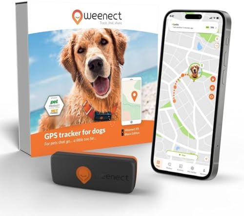 Weenect Dog XS - Mini GPS for Dogs | Subscription Required