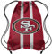 FOCO Gym Bag NFL Drawstring Turnbeutel San Francisco 49ers