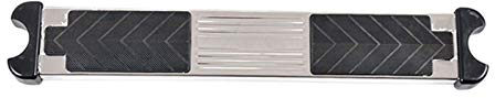 Marche de piscine 50 x 7,5 x 2,5 cm - Échelle de rechange en acier inoxydable - Échelle de rechange pour échelons - Marches en acier inoxydable avec 2 vis pour piscine