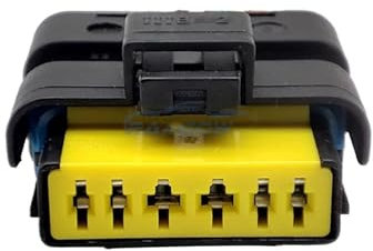 CXVFY Compatibile con 206 307 308 408 508 C5 valvola a farfalla, pompa benzina, connettore pompa carburante spina 0090-566(1pcs)