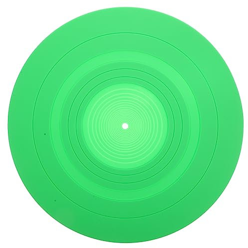 VICASKY Schallplattenspieler-pad Aus Hochwertigem Silikon Schallplattenmatte Zum Schutz Von Discs Disc-schutzpad Für Plattenspieler-zubehör Matte Für Schallplatten Im Hause Verwenden