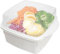 Cuenco de vapor para microondas, vaporizador térmico, horno microondas, utensilios de cocina para microondas, bandeja de vapor para microondas, vaporizador para cocinar en el microondas, recipiente de