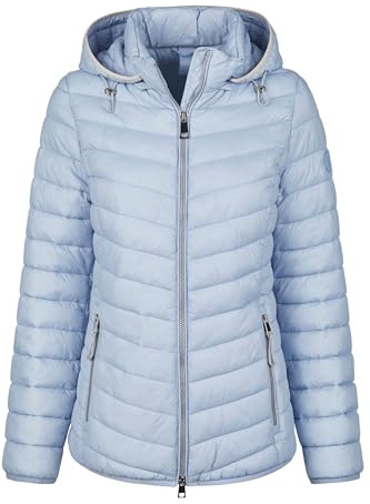 ONUA Leichte Steppjacke Damen, Übergangsjacke, Frühlingsjacke oder Damenjacke mit Wattierung, Outdoorjacke mit abnehmbarer Kapuze in fünf Farben (Größen 36-48)