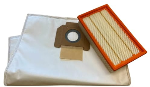 1x Filter + 10x Staubsaugerbeutel kompatibel mit Würth - ISS 35 / ISS 35-s/ISS 35-L/Automatic