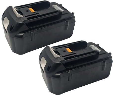 2X Batterie BL3626 Compatible avec Makita 194873-2 194874-0 195410-5 BL3622A Batterie-Lithium-ION 36V 2,6 Ah
