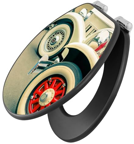 banjado Toilettendeckel anthrazit mit Absenkautomatik – moderner WC Sitz Fahrzeuge & Technik mit Motiv Oldtimer Räder