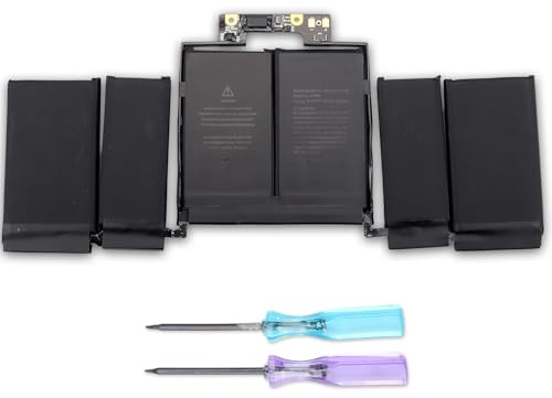 Batería Lushtower de 5086 mAh, 11,41 V, 58 WH, Modelo A1964, para MacBook Pro de 13 Pulgadas (Modelos A1989, 2018, 2019) y A2251 (2020). Incluye Herramientas de instalación.