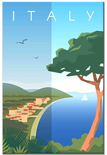 Italy fridge magnet Rome Vintage Poster Verona travel souvenir Milan Naples