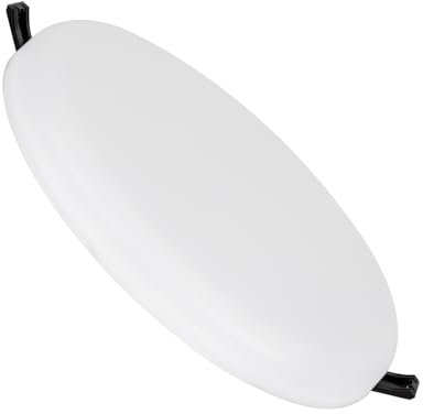 LEDKIA LIGHTING Placa LED 36W Circular Slim Surface Corte Ø200 mm IP54 4000K Blanco Neutro