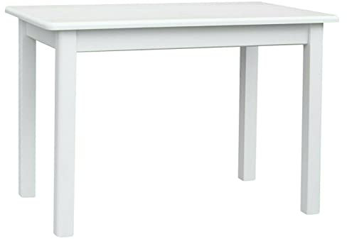 k koma Küchentisch Esstisch Restaurant Kiefer Tisch massiv Weiß Hersteller NEU (50 x 70)