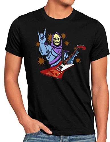 style3 Metal Hard Grayskull Herren T-Shirt he Master Universe Man Anime, Größe:S