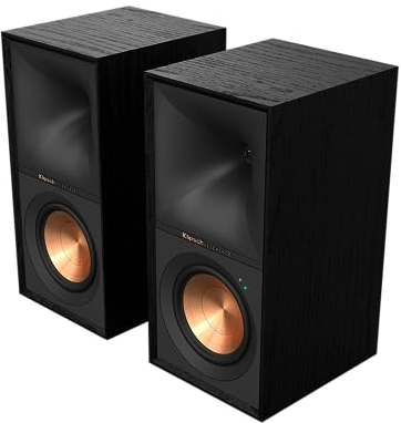 Klipsch R-50PM - 5.25 Inch Woofer Powered Speakers, Black