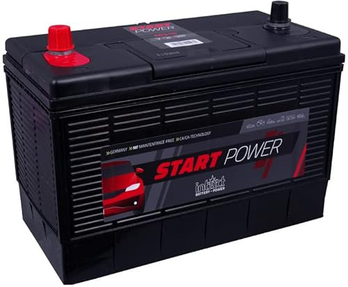 intAct Start-Power 60210GUG, wartungsarme Autobatterie 12V 115Ah 1000 A (EN), Schaltung 1 (Pluspol links), Maße (LxBxH): 330x172x242mm
