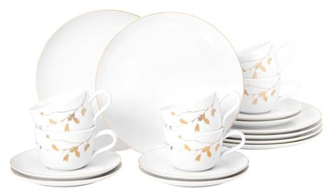 Tafelservice 12-teilig Liberty Golden Rose Hip