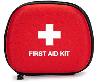 Eva Case Empty Medical Bag Mini Pocket Type First Aid Kit Empty Small Pouch First Aid Hard Case Empty First Aid Hard Case for Emergency Camping First Responder Home Business Outdoor (Red bb)