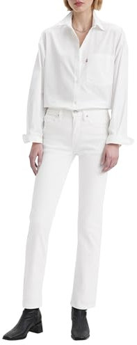 Levi's Femme 314 Shaping Straight Jeans, Soft Clean White, 31W / 34L