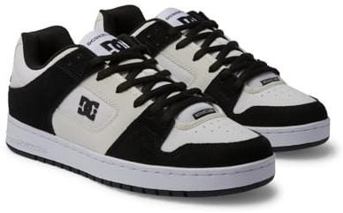 DC Shoes Manteca SE - Leather Shoes for Men - Lederschuhe - Männer - 40.5 - Weiss