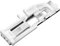 Knopfloch Nähfuß, Druckfuß für Nähmaschine Kompatibel mit Singer Brother Janome Juki Babylock Elna Kenmore White Necchi Simplicity Riccar Toyota 753801004(Weiß)