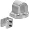 Homoyoyo Magnetic Door Holders for Shower Replacement Shower Door Catch Wall Door Stopper with Protector for Modern Homes