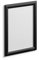 Durable Klapprahmen Aluminium A4, Plakatrahmen zum Kleben/Schrauben, 1 Stück, schwarz, 479601